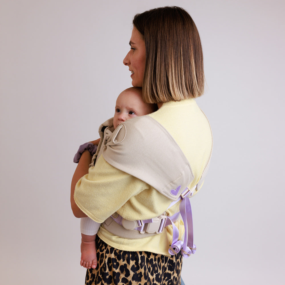 cocoome Babytrage Nova Fullbuckle, Heart Edition lila