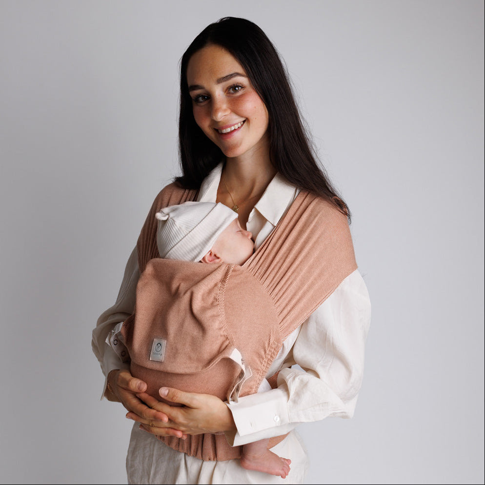 cocoome Babytrage Helium Halfbuckle, terracotta