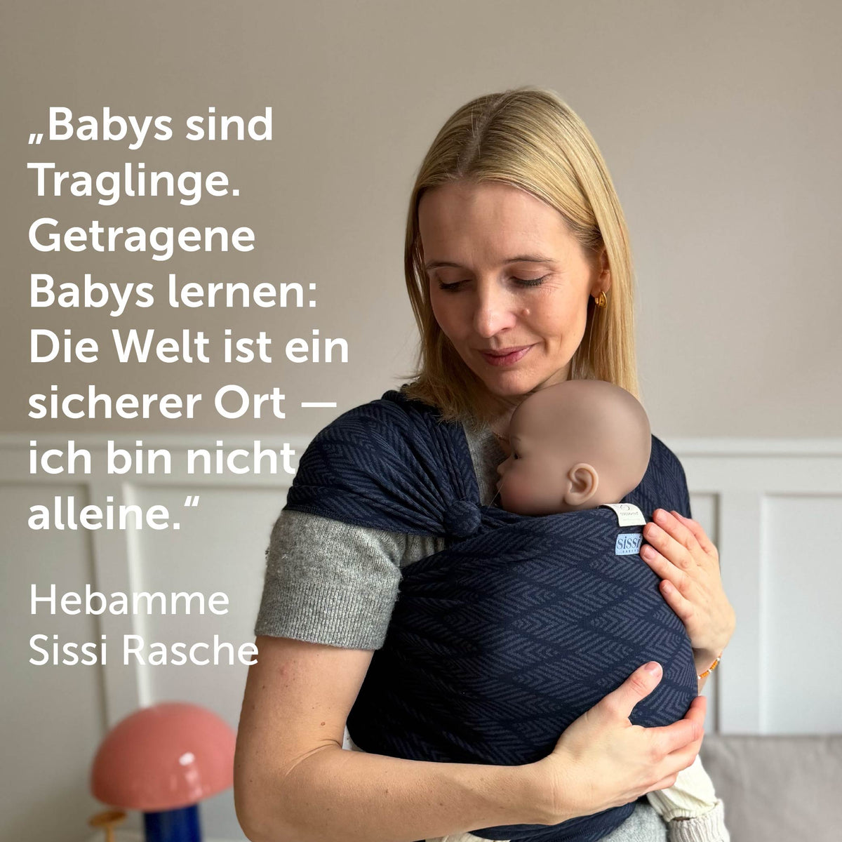 cocoome tragetuch sling sissi rasche
