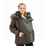 Umstandsjacke mit Babyeinsatz