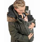Umstandsjacke mit Babyeinsatz