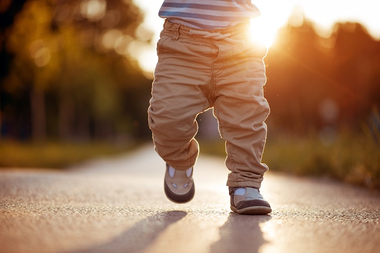 Imparare a camminare Indossare