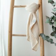cocoome_Babytuch_Musselin_Spucktuch_Stilltuch_Schmusetuch_Pucktuch_Babydecke_natur