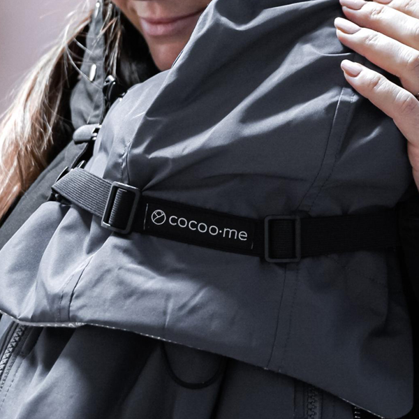 cocoome Jackenerweiterung Babykapuze Tragejacke