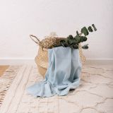 Tragetuch elastisches Babytragetuch in uni aqua