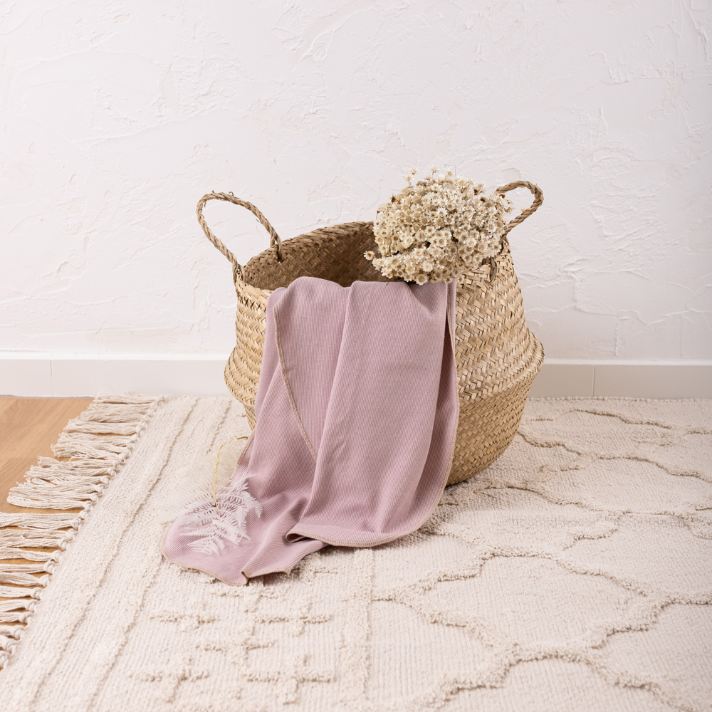 cocoome Tragetuch elastisches Babytragetuch in uni rose