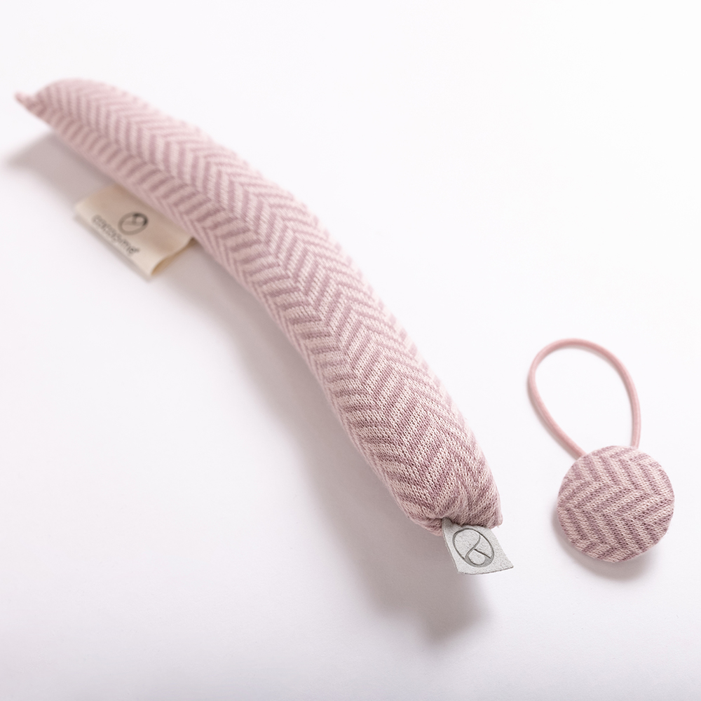 ROSALIE Nackenrolle und Knopfgummi für Babytragetuch