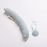 aqua Nackenrolle und Knopfgummi für Babytragetuch