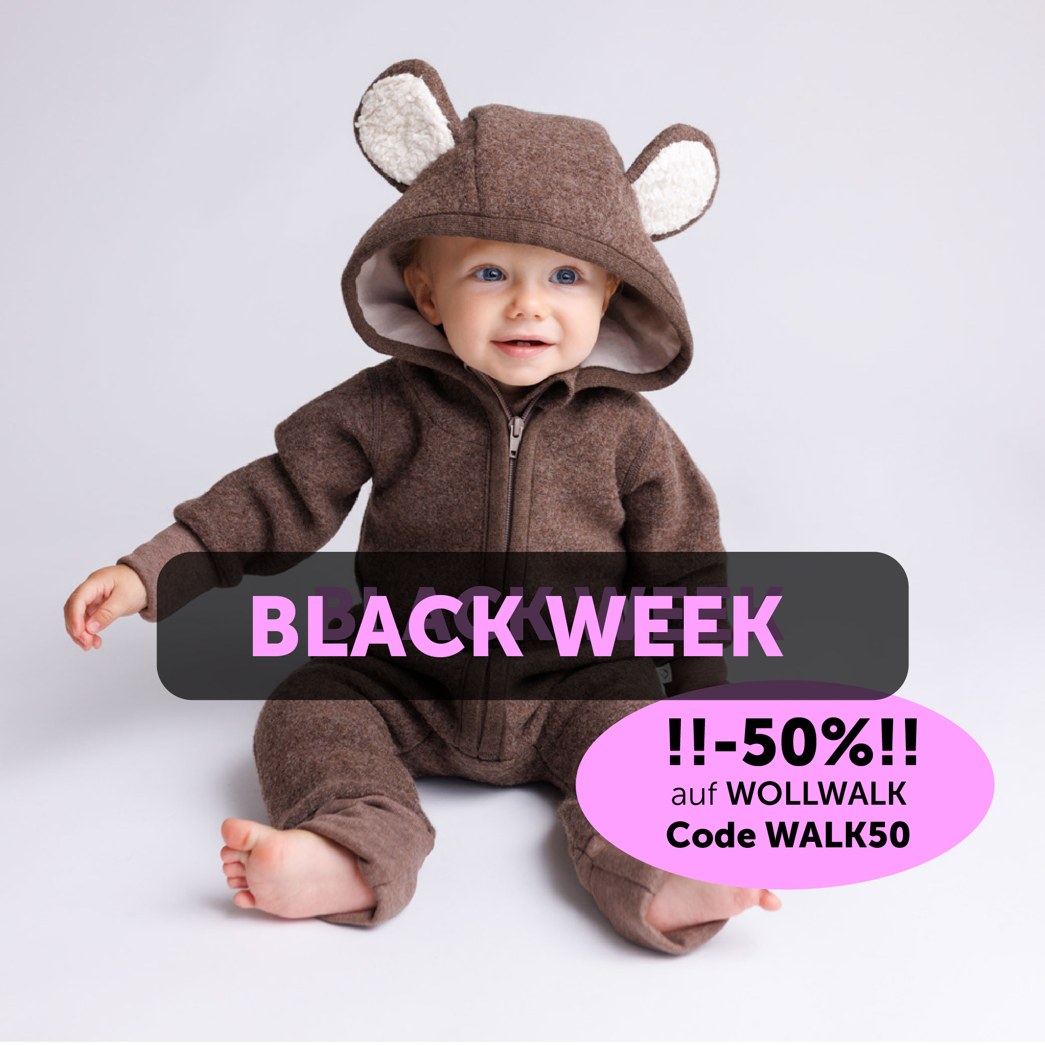 cocoo-me® Baby wool overall animals