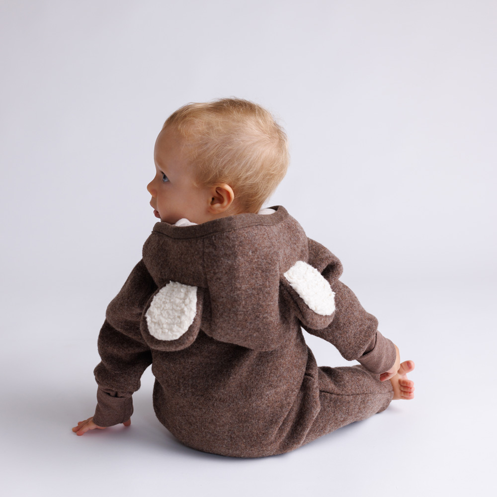 cocoome wollwalk overall baby overall mit Ohren