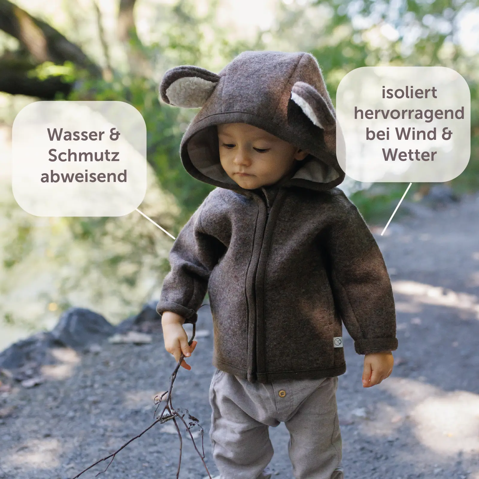 cocoome wollwalk Jacke
