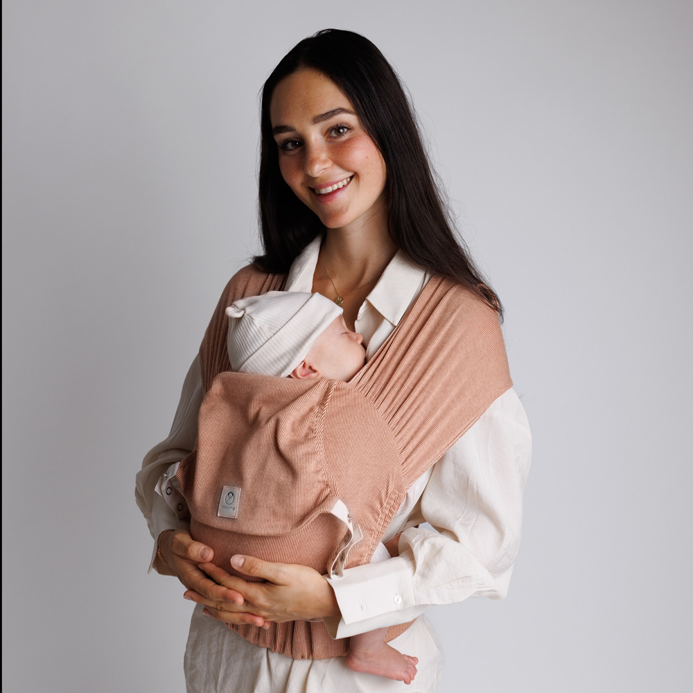 cocoome Babytrage Helium Halfbuckle, terracotta
